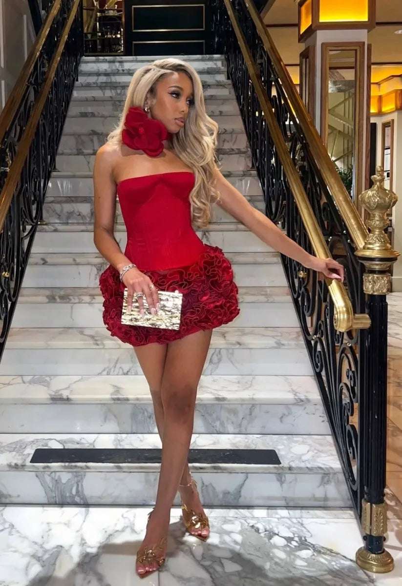 Miranda strapless mini dress - BELLAFISTA