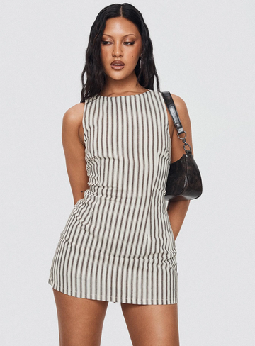 Yumiko dress - Stripe Romper