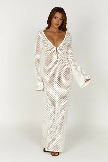 Arielle Crochet Maxi Dress
