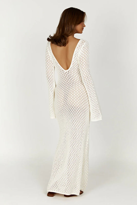Arielle Crochet Maxi Dress