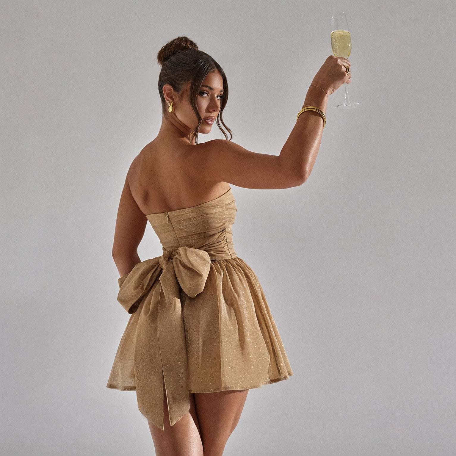 Mini glitter dress - BELLAFISTA