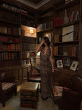 Columbine maxi dress - leopard - BELLAFISTA