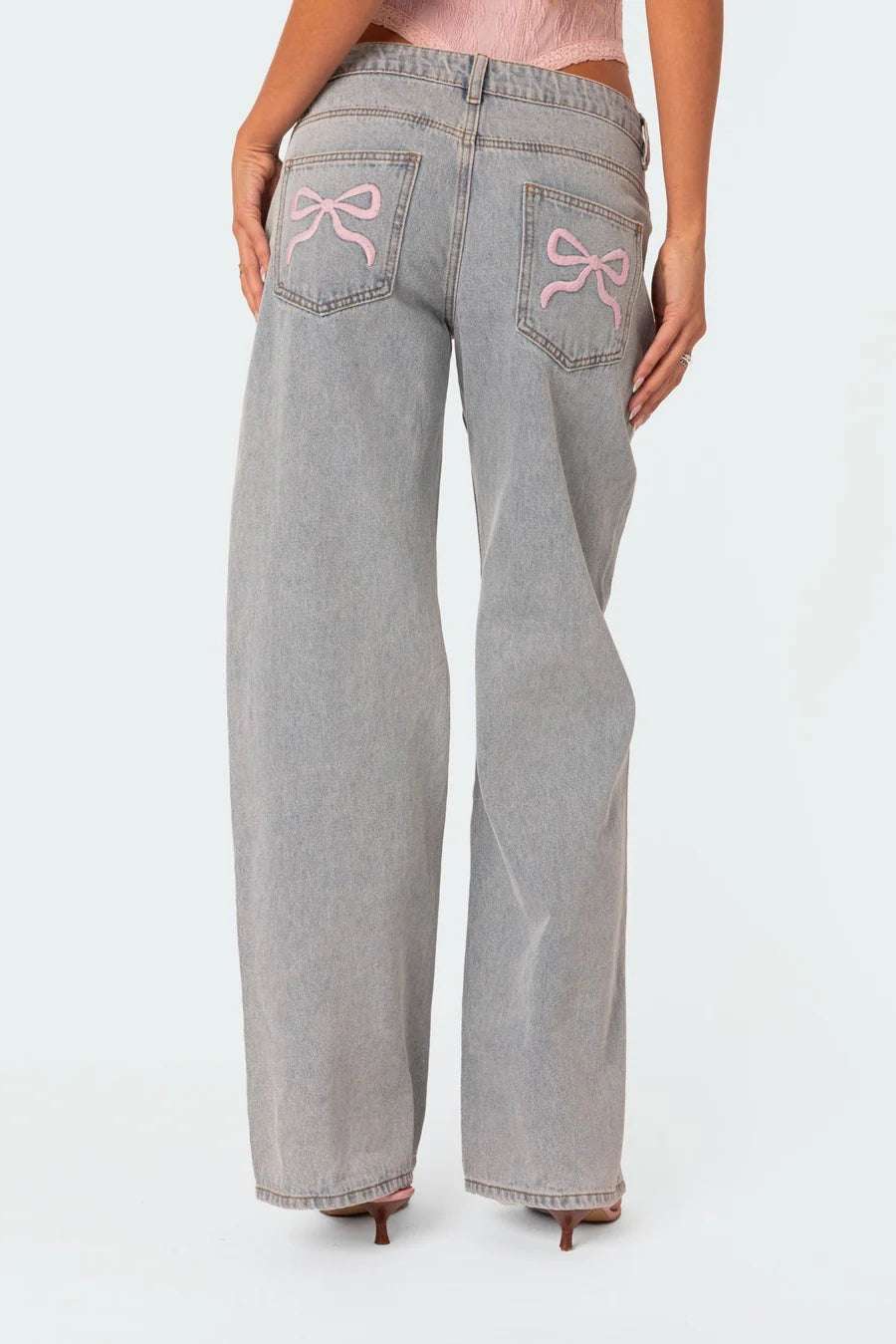 Laura - Bow Tie Jeans - BELLAFISTA