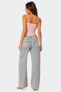 Laura - Bow Tie Jeans - BELLAFISTA