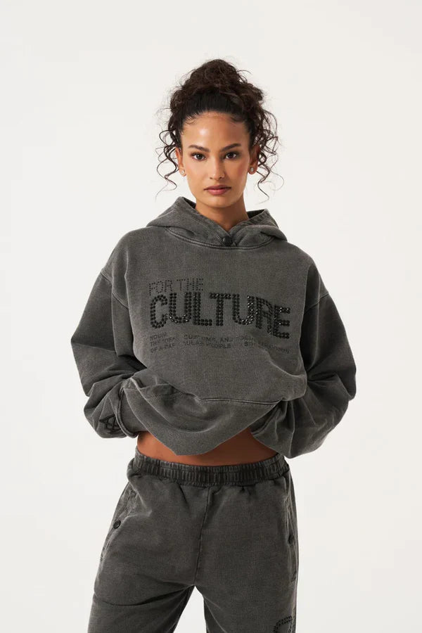 For The Culture Crystal Hoodie - BELLAFISTA