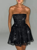Mini glitter dress - BELLAFISTA