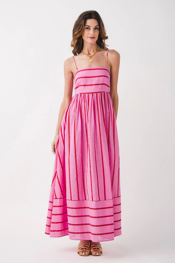 Lynsey Striped Maxi Dress