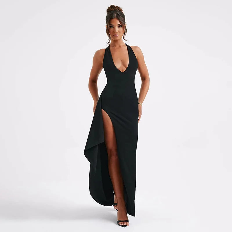 Avrilyaan V-Neck Dress - BELLAFISTA