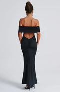 Belinda Maxi Dress - Burgundy - BELLAFISTA