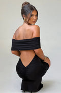 Belinda Maxi Dress - Burgundy - BELLAFISTA