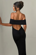 Belinda Maxi Dress - Burgundy - BELLAFISTA