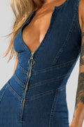 Fenna - Jeans Jumpsuit - BELLAFISTA