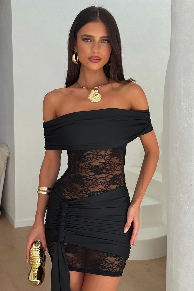 Valencia Off-Shoulder Dress