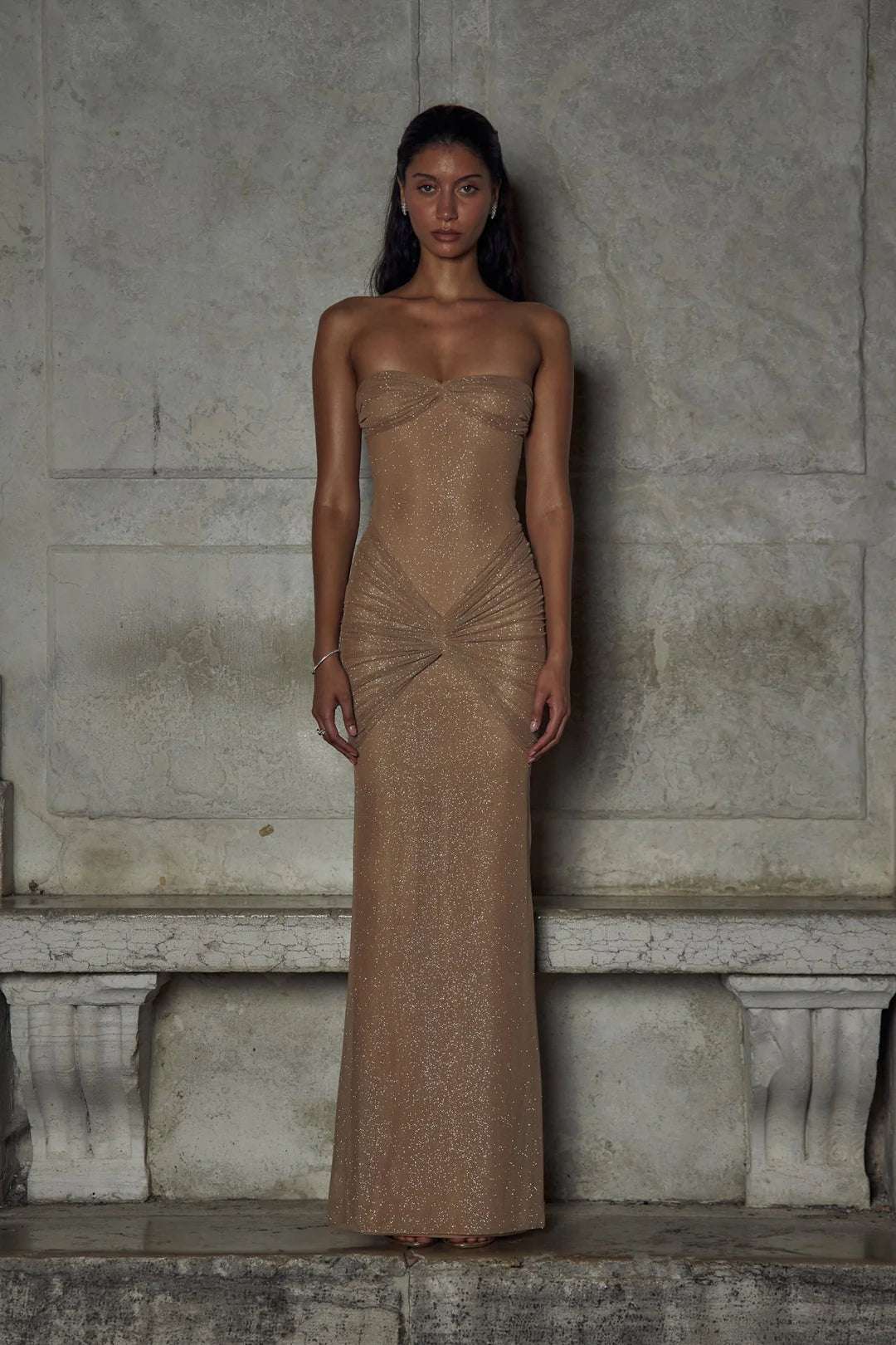 Bellamy - Sculpted Elegance Gown - BELLAFISTA